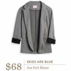 Stitch Fix Asa blazer skies are blue